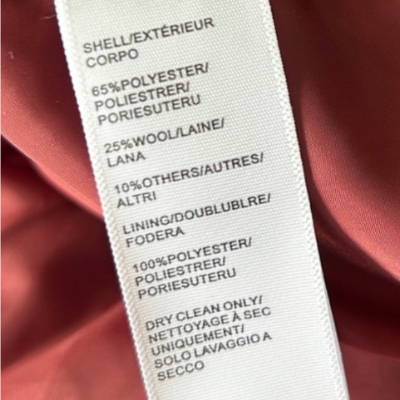 Rebecca Minkoff Black Wool Double Breasted Peacoat - Picture 9 of 11